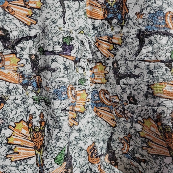 Her Universe Denim Marvel Overalls - Picture 4 of 5